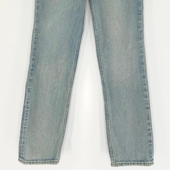 Ganni Swigy Style 6551 Classic Blue Denim Jeans, Tint Wash, Size 25, NWT - Picture 5 of 13